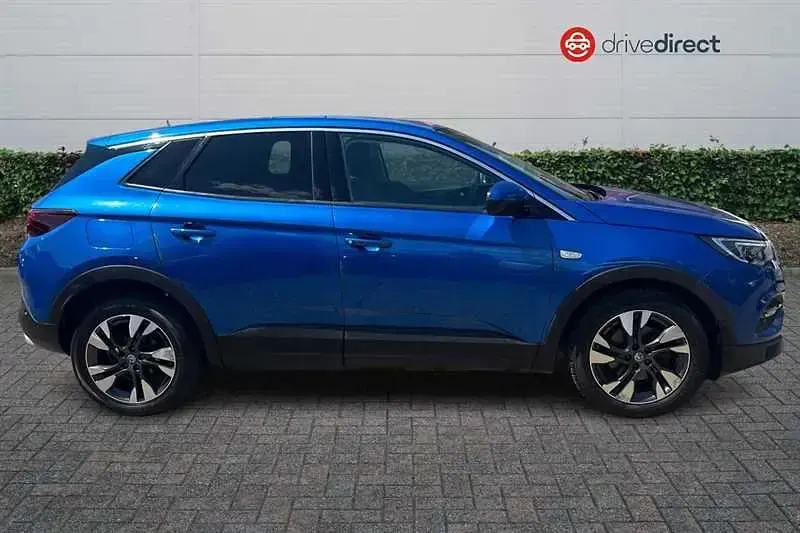 Used Vauxhall Grandland X Sport 120 HP (88 kW) 2018 Blue SUV
