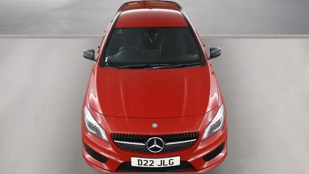 Used Mercedes CLA220 AMG 177 HP (130 kW) 2016 Red Coupe