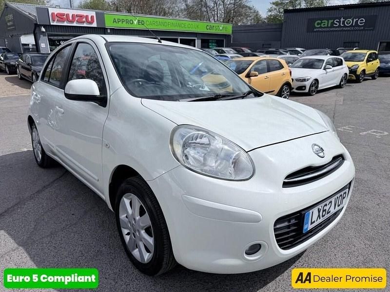 Used Nissan Micra Acenta 2012 White Hatchback