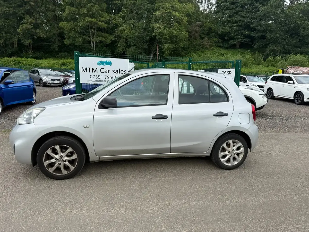 Used Nissan Micra 80 HP (58 kW) 2016 Silver Hatchback