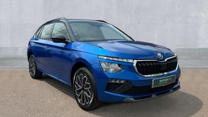 Blue New 2025 Skoda Kamiq Design Edition SUV | £25,097 (Fair price) - Image 1/4