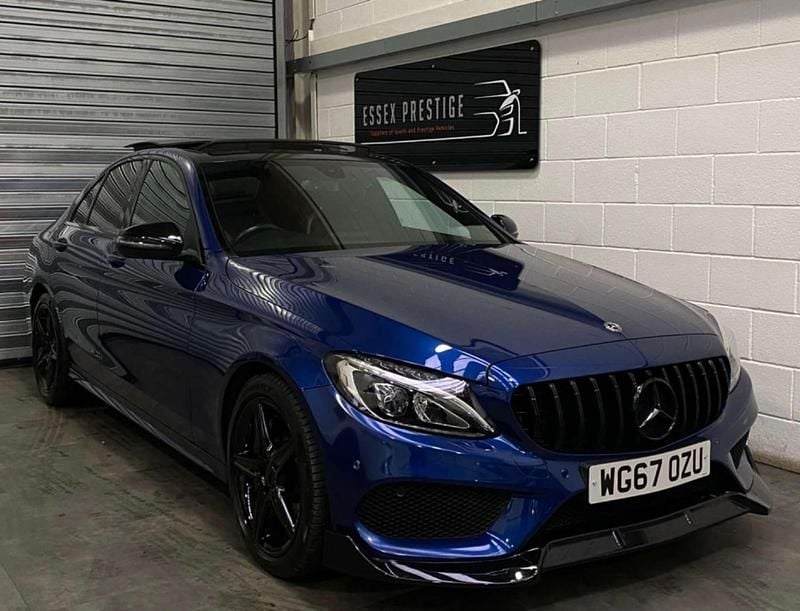 Blue Used 2017 Mercedes C43 AMG Premium Sedan | £22,989 (Fair price) - Image 1/4