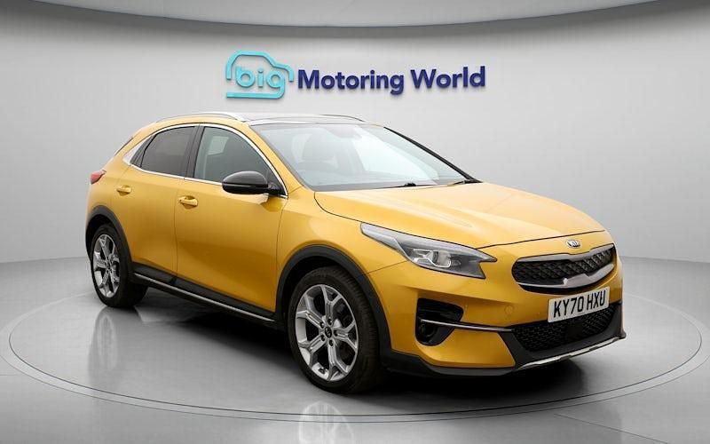 Used Kia XCeed First Edition 141 HP (103 kW) 2020 Yellow SUV