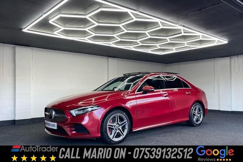 Used Mercedes A250 AMG Line Premium Plus 2020 Red Sedan
