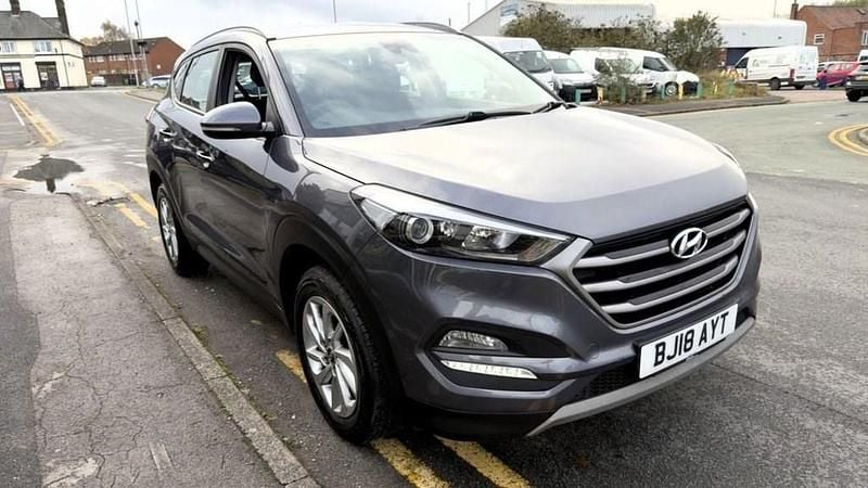 Used Hyundai Tucson SE 132 HP (97 kW) 2018 Grey SUV