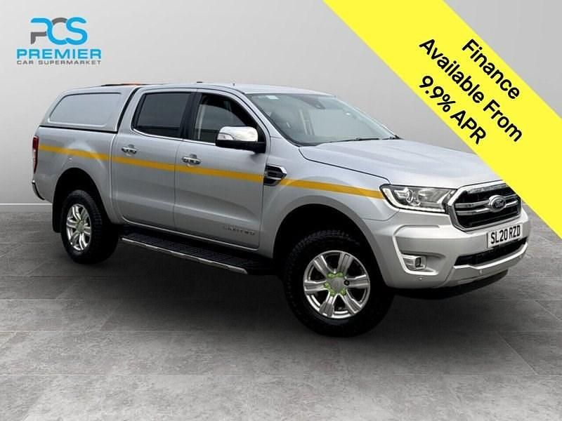 Used Ford Ranger Limited 2020 Silver Pickup