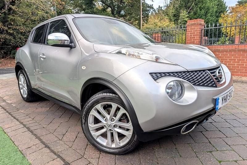 Blade silver Used 2011 Nissan Juke Tekna SUV | £3,975 (Fair price) - Image 1/1