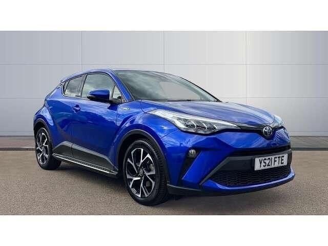 Blue Used 2021 Toyota C-HR Design SUV | £18,761 (Fair price) - Image 1/4