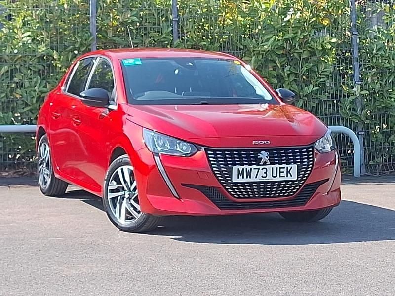 Red Used 2023 Peugeot 208 Allure+ Hatchback | £17,998 (A bit pricey) - Image 1/4