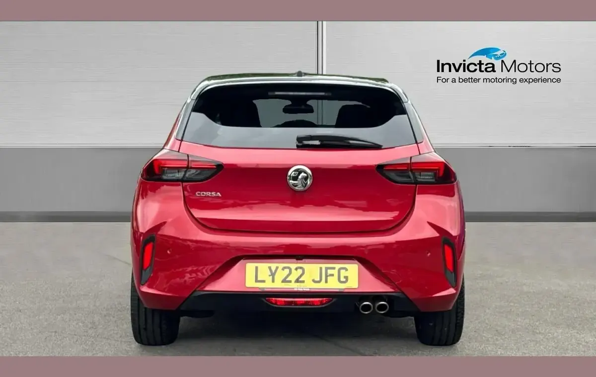 Used Vauxhall Corsa Ultimate 130 HP (95 kW) 2022 Hot red premium Hatchback
