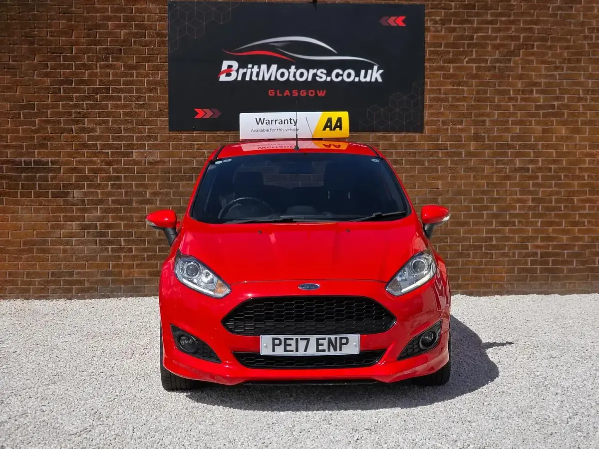 Used Ford Fiesta ST-Line 2017 Red Hatchback