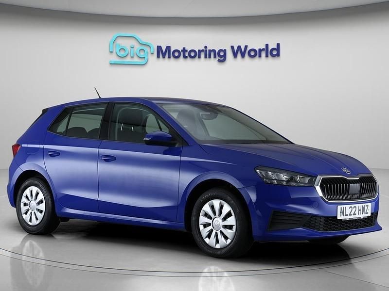 Blue Used 2022 Skoda Fabia Hatchback | £10,900 (Good price) - Image 1/4