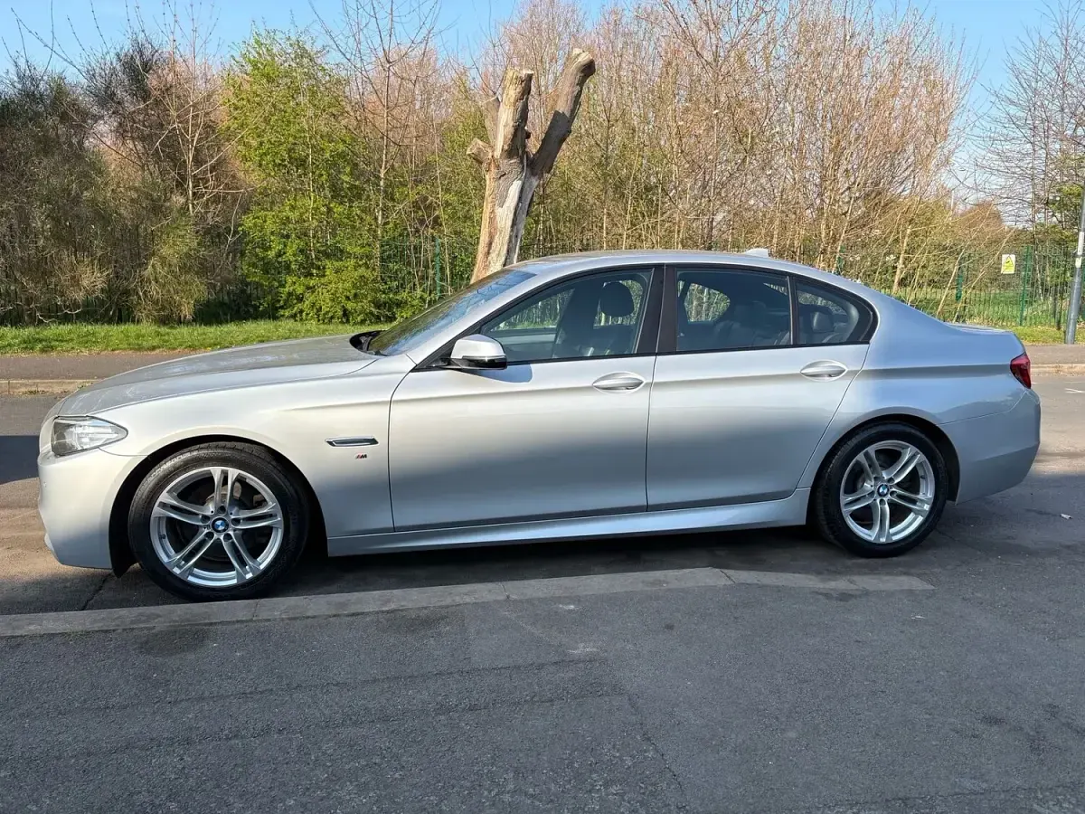 Used BMW 520 M Sport 190 HP (139 kW) 2016 Silver Sedan