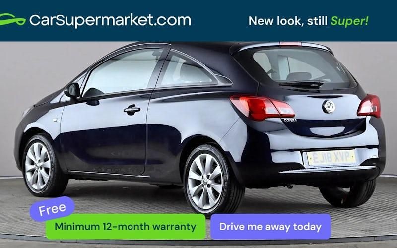 Used Vauxhall Corsa 75 HP (55 kW) 2018 Blue Hatchback