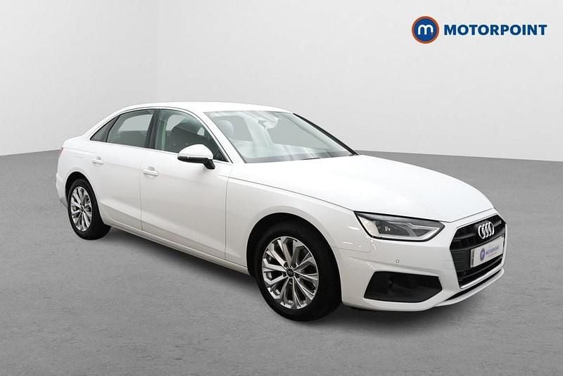 White Used 2022 Audi A4 Sedan | £18,649 (Super price) - Image 1/4