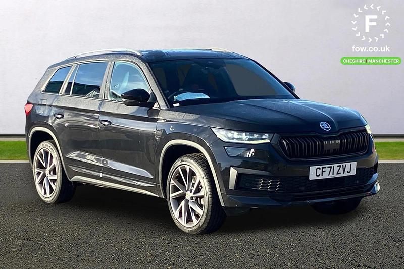 Black Used 2022 Skoda Kodiaq SportLine SUV | £25,199 (Good price) - Image 1/3