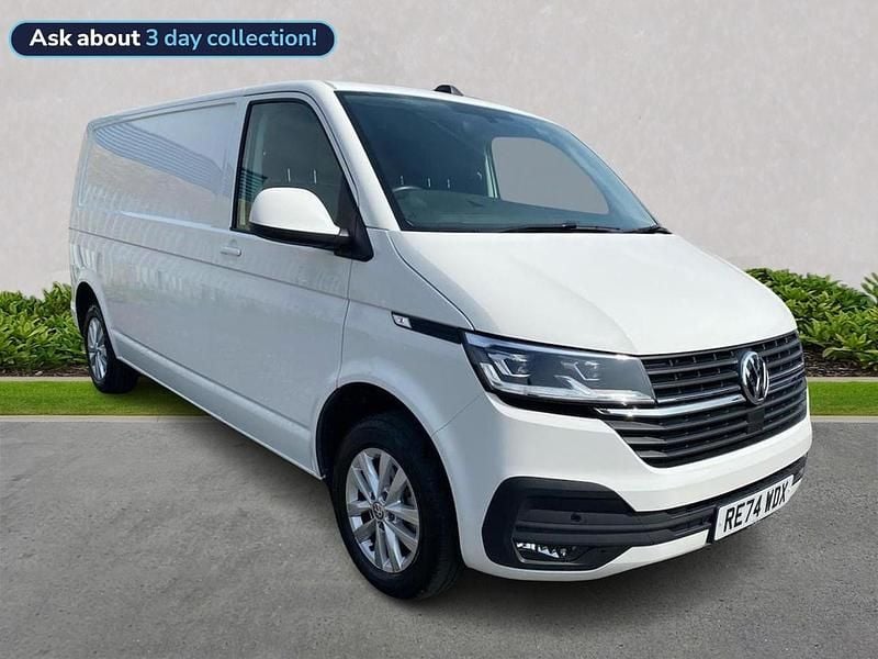 White Used 2024 VW T6.1 Highline Van | £28,778 (Super price) - Image 1/4