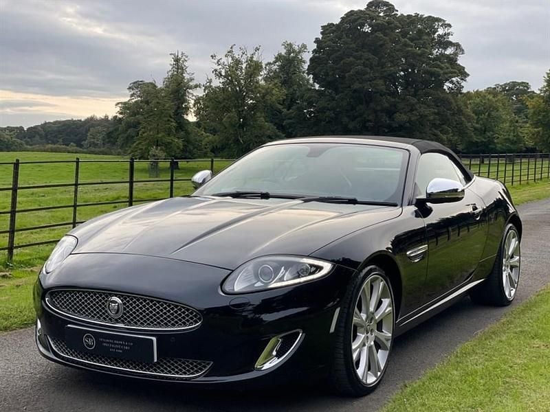 Used Jaguar XK 385 HP (283 kW) 2012 Black Cabriolet
