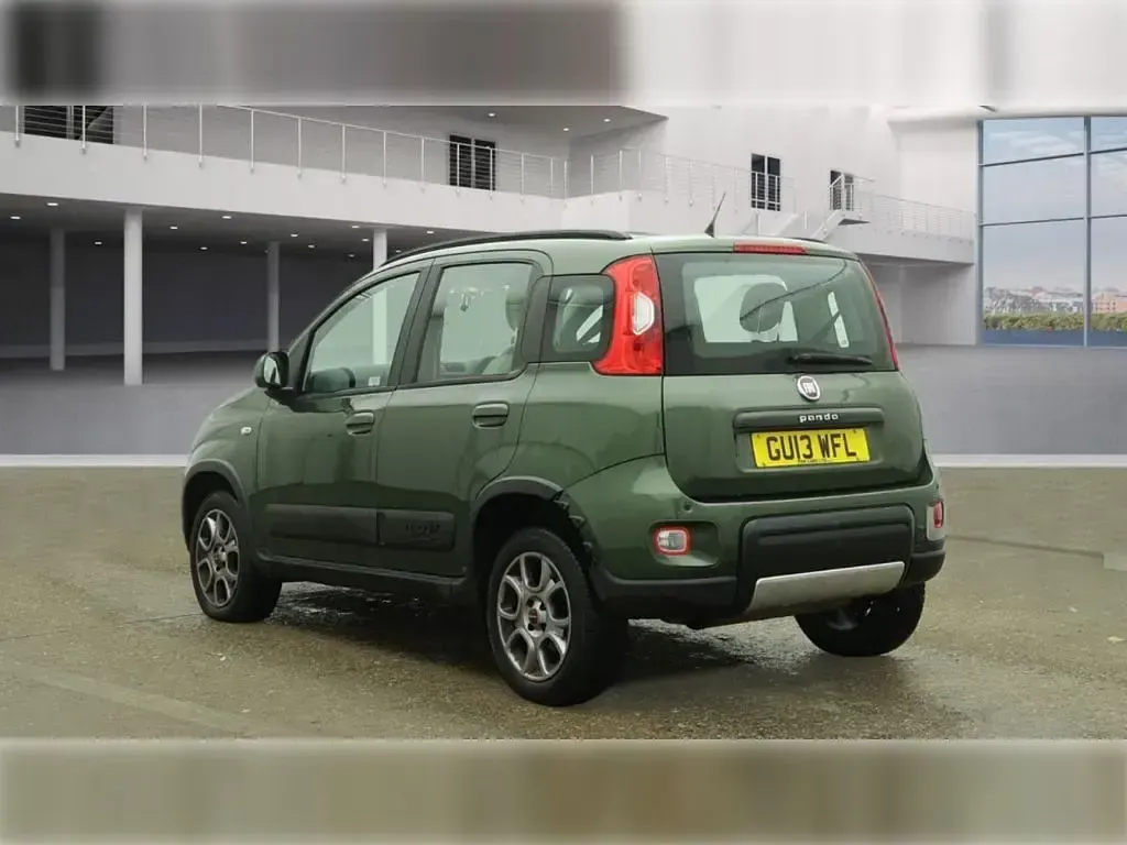 Used Fiat Panda 4x4 S 85 HP (62 kW) 2013 Green Hatchback