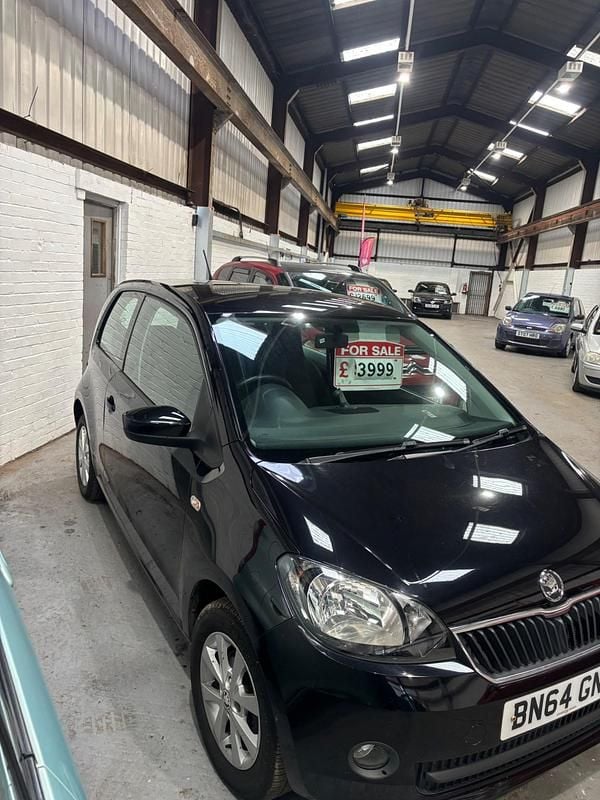 Used Skoda Citigo Elegance 75 HP (55 kW) 2014 Black Hatchback