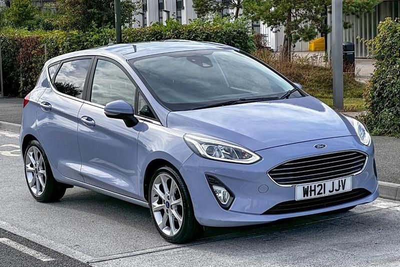 Blue Used 2021 Ford Fiesta Titanium X Hatchback | £10,495 (Good price) - Image 1/1