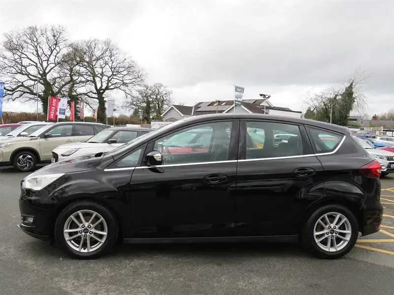 Used Ford C-MAX Zetec 125 HP (91 kW) 2018 Black MPV