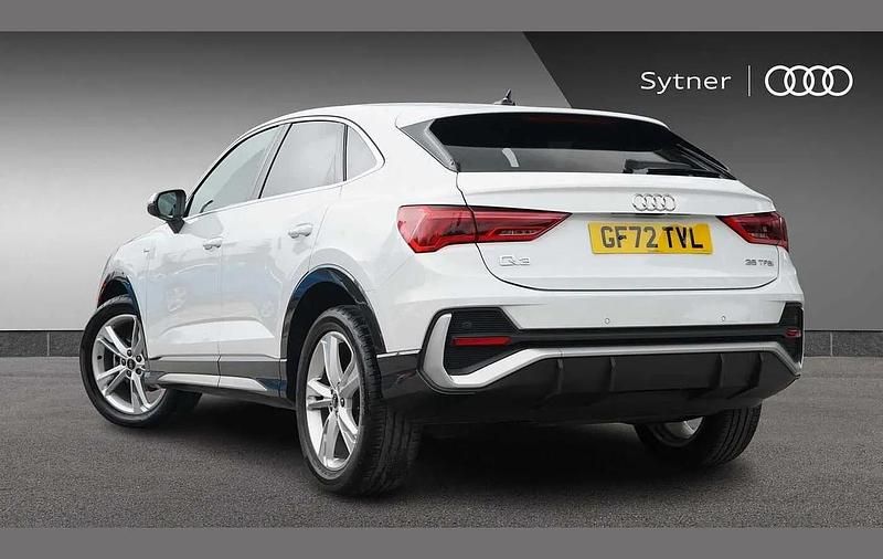 Used Audi Q3 S-Line 150 HP (110 kW) 2022 White SUV