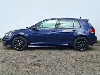 Used VW Golf VII R-line Edition 150 HP (110 kW) 2019 Blue Hatchback