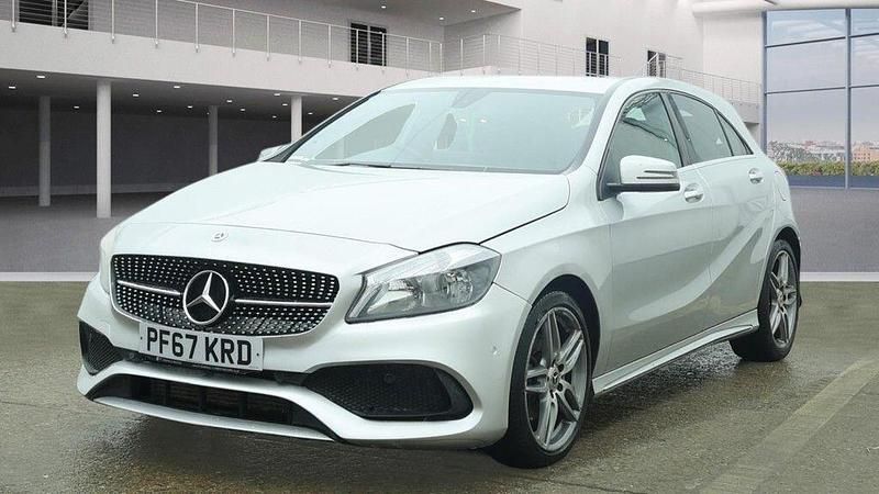 Used Mercedes A180 AMG line 2017 Silver Hatchback