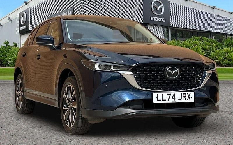 Second-hand Mazda CX-5 Exclusive-Line 165 CP (121 kW) 2024 Albastru SUV