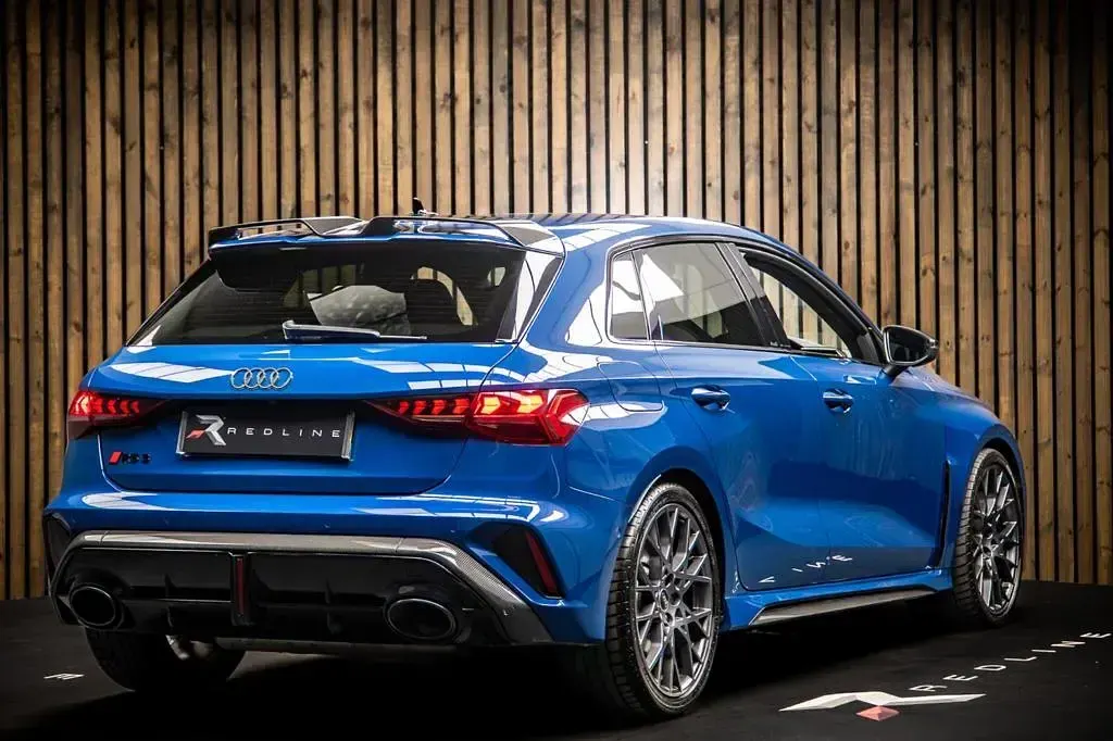 Used Audi RS3 Advanced 400 HP (294 kW) 2025 Blue Sedan
