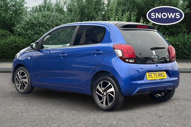 Used Peugeot 108 Allure 72 HP (52 kW) 2020 Blue Hatchback