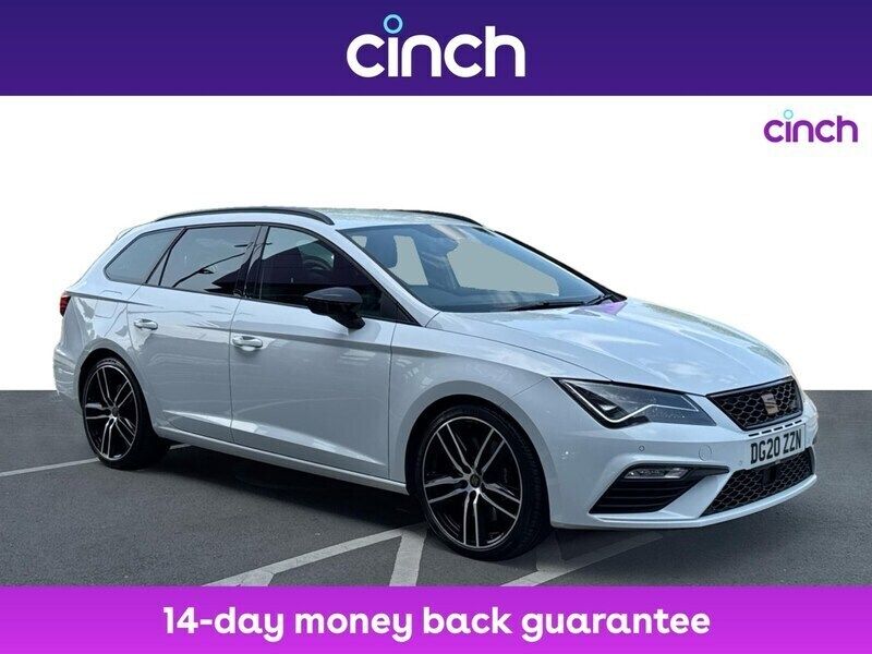 White Used 2020 Cupra Leon Estate | £20,409 (Fair price) - Image 1/3