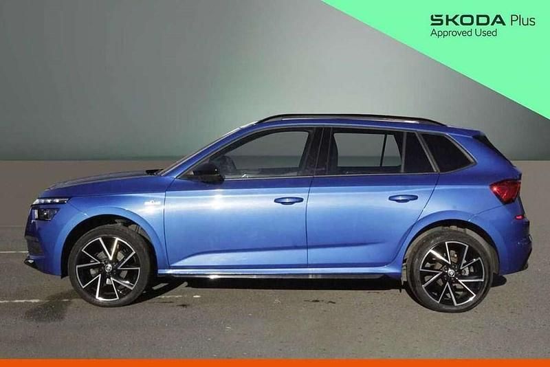 Used Skoda Kamiq Monte Carlo 108 HP (79 kW) 2023 Blue SUV
