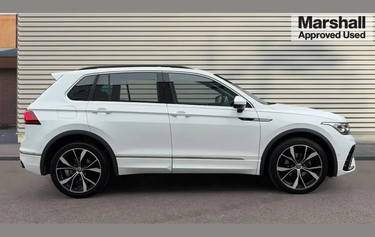 Used VW Tiguan R-line Edition 150 HP (110 kW) 2023 White SUV