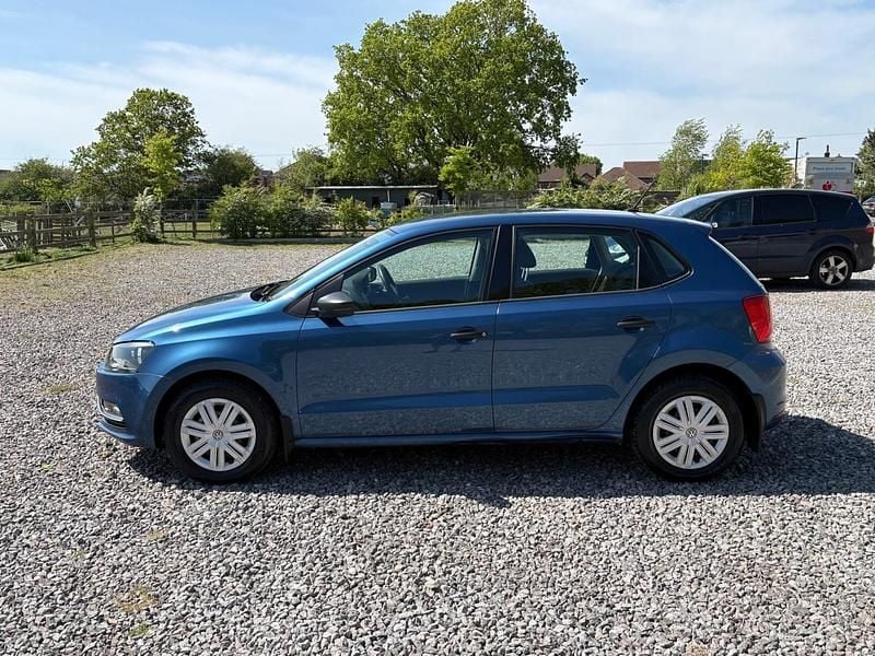 Used VW Polo S 60 HP (44 kW) 2015 Blue Hatchback