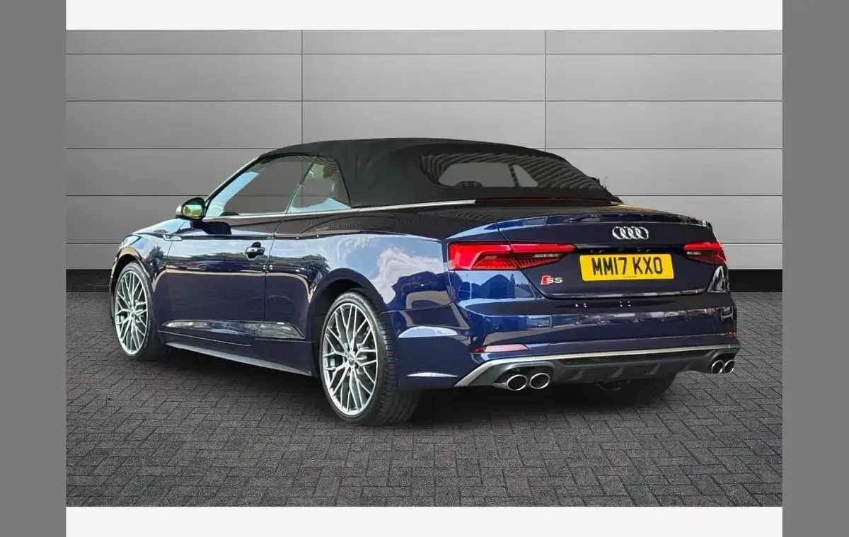 Used Audi A5 Cabriolet Advanced 354 HP (260 kW) 2017 Blue Cabriolet