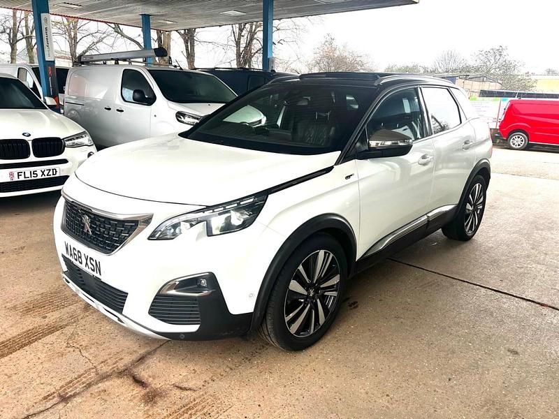 Used Peugeot 3008 GTi 2018 White Hatchback
