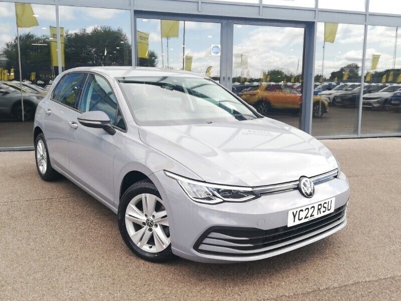 Grey Used 2022 VW Golf VIII Life Hatchback | £16,498 (Fair price) - Image 1/4