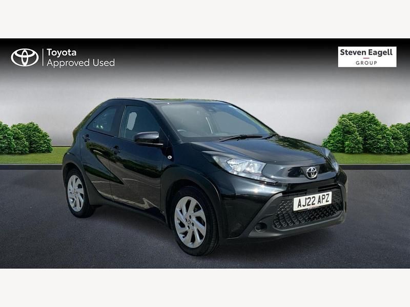 Black Used 2022 Toyota Aygo PURE Hatchback | £10,911 (Fair price) - Image 1/3