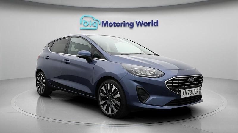 Used Ford Fiesta Titanium X 123 HP (90 kW) 2023 Blue Hatchback