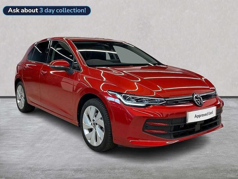 Red Used 2024 VW Golf VIII Match Hatchback | £25,160 (Fair price) - Image 1/4