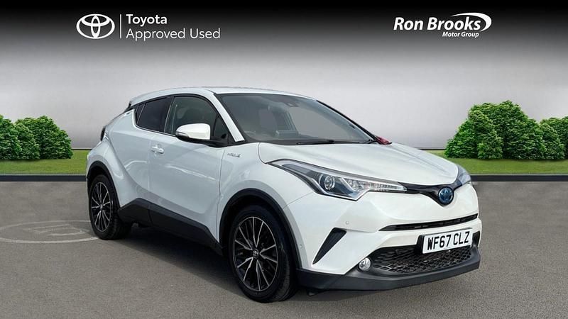 White Used 2018 Toyota C-HR SUV | £15,999 (Good price) - Image 1/4