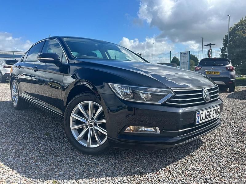Black Used 2016 VW Passat Business Sedan | £7,995 (A bit pricey) - Image 1/4