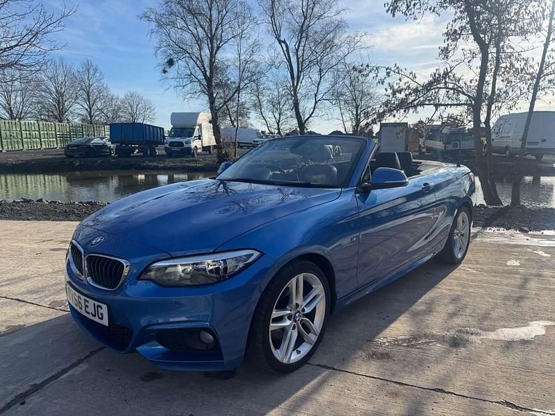 Used BMW 220 M Sport 2016 Blue Cabriolet