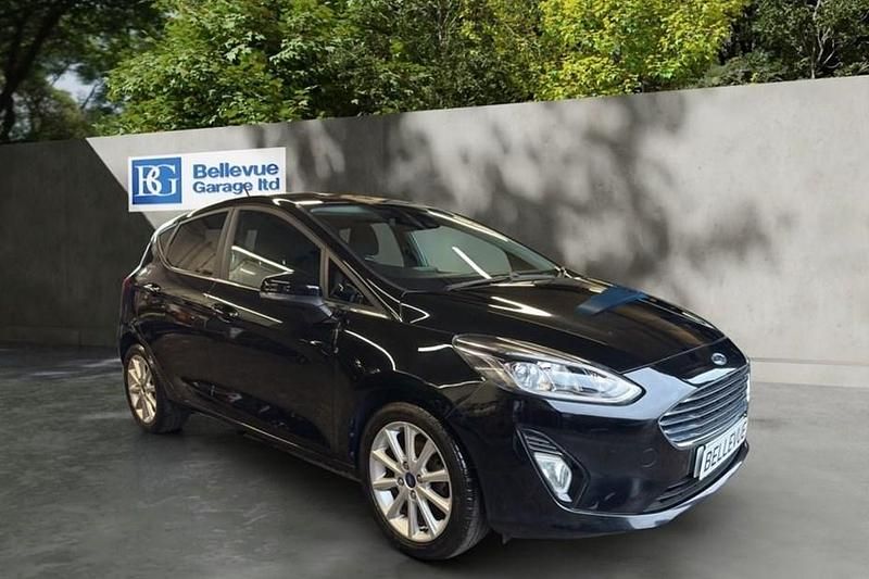Black Used 2020 Ford Fiesta Titanium Hatchback | £7,999 (Good price) - Image 1/1
