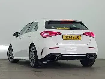 Used Mercedes A180 Executive 136 HP (100 kW) 2019 White Hatchback