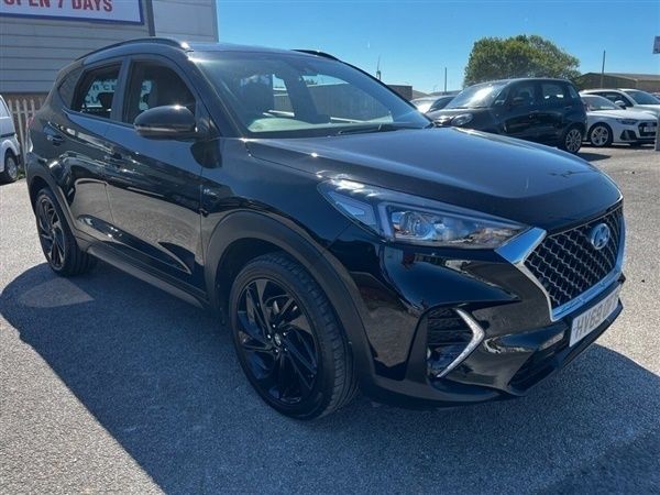 Black Used 2019 Hyundai Tucson N Line SUV | £16,995 (Fair price) - Image 1/4