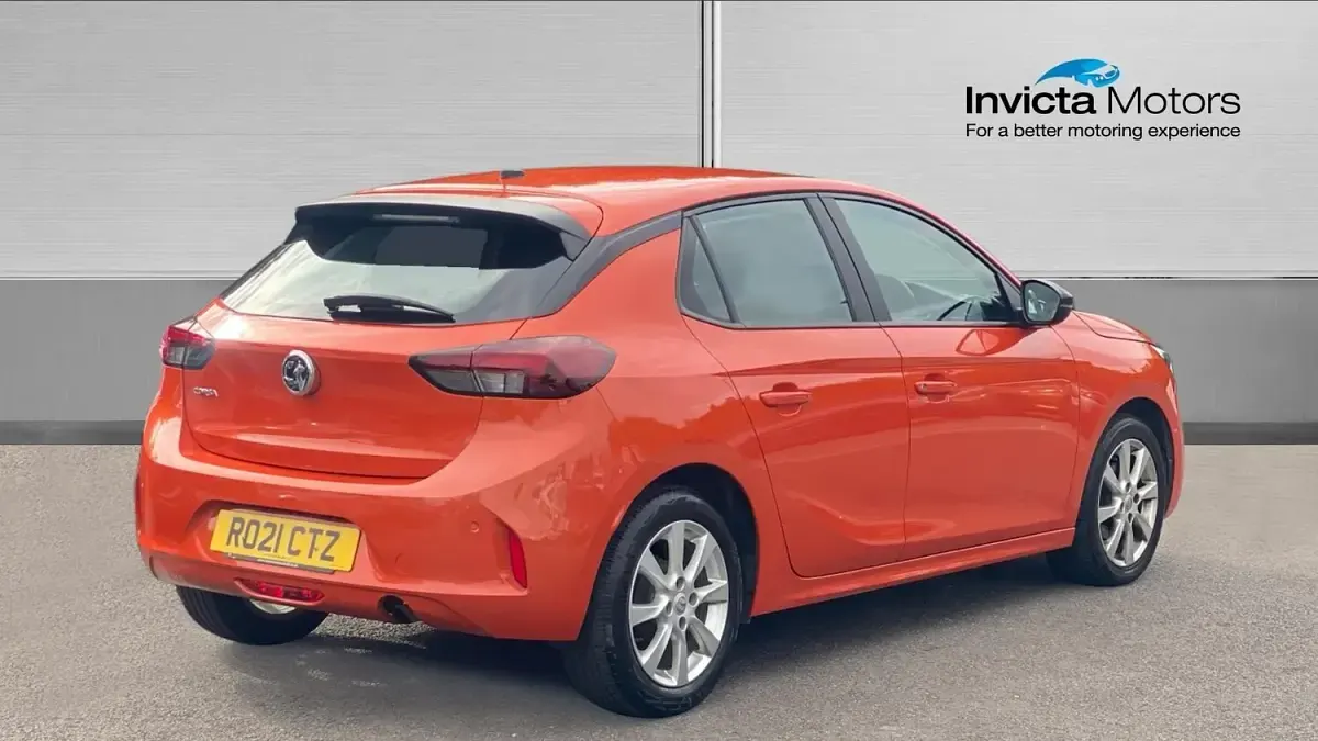 Used Vauxhall Corsa 75 HP (55 kW) 2021 Orange Hatchback