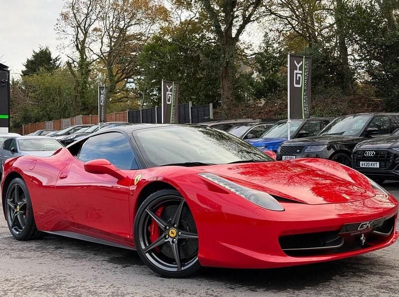 Used Ferrari 458 570 HP (419 kW) 2013 Red Coupe
